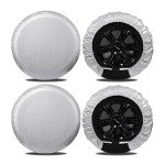 Moonet Waterproof Tire Covers for RV (4 Pack)