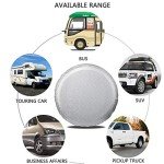 Moonet Waterproof Tire Covers for RV (4 Pack)