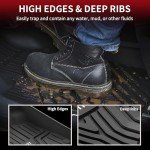 LASFIT All-Weather Floor Mats for Honda CR-V