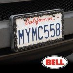 Black Barbed Wire License Plate Frame by Bell Automotive