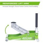ArcAn 3-Ton Quick Rise Aluminum Floor Jack