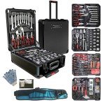799-Piece Aluminum Tool Set with Tool Belt
