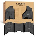 LASFIT Custom Floor Mats for Dodge Ram Crew Cab