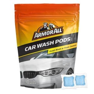 Armor All Dissolvable Car Wash Pods - 18 Count