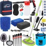 42-Piece Car Wash Detailing Kit with Foam Gun