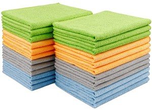 AIDEA Microfiber Cleaning Cloths 24 Pack