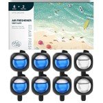 DRIVEJOY 8-Pack Car Air Freshener Vent Clips