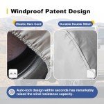 Tough Tire Covers 4 Pack for Trucks and SUVs