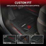 LASFIT All-Weather Floor Mats for Chevy Silverado