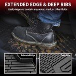 LASFIT All-Weather Floor Mats for Chevy Silverado