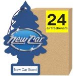 LITTLE TREES New Car Scent Air Fresheners 24-Pack