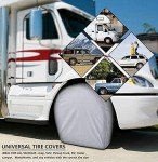 RV Tire Covers Set of 4 - Waterproof & Durable