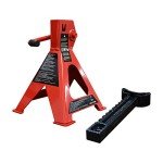Heavy-Duty Steel Jack Stands - 6,000 lb Capacity