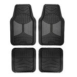 Heavy-Duty Universal Car Floor Mats - Gray Set
