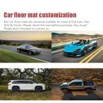 Custom Luxury All-Weather Car Floor Mats Set