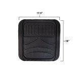 Heavy-Duty Universal Car Floor Mats - Gray Set