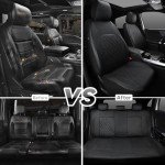 Universal Deluxe Faux Leather Car Seat Covers