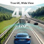BOTSLAB 4K Dual Dash Cam with Night Vision