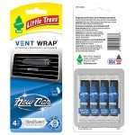 Little Trees Vent Wrap Car Air Fresheners, 16 Count