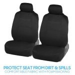 Solid Black PolyPro Seat Covers for Trucks & SUVs
