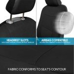 Solid Black PolyPro Seat Covers for Trucks & SUVs