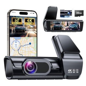 OVAMAN K600 4K Dual Dash Cam with GPS