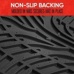 All-Weather Rubber Car Floor Mats - Trim to Fit