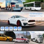 Gdienty 7-Inch Touch Screen Car GPS Navigator