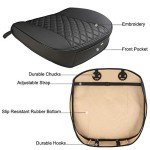 Black Panther Front Seat Cover - Anti-Slip Design