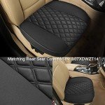 Black Panther Front Seat Cover - Anti-Slip Design