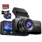 Ecomoment S70 Dual Dash Cam with Night Vision