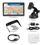7-Inch GPS Navigator with Voice Guidance and Maps