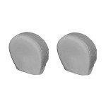 Land Tire Covers 2 Pack - Universal Fit, Charcoal