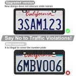 Bling Rhinestone License Plate Frames for Women