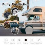 Land Tire Covers 2 Pack - Universal Fit, Charcoal