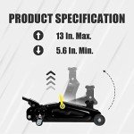 BIG RED 1.5 Ton Hydraulic Floor Jack with Case