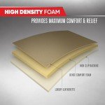 Beige Faux Leather Car Seat Covers with Pockets