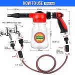 16-in-1 Foam Gun for Car and Garden Cleaning