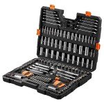205 Pcs Mechanics Tool Set with Sockets