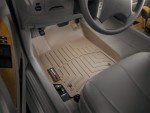 Tan WeatherTech FloorLiners for Toyota Camry
