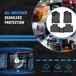 Custom Fit All Weather Floor Mats for Dodge Jeep