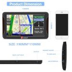 7-Inch Portable GPS Navigator with Lifetime Maps