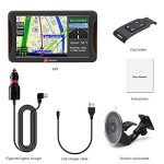 7-Inch Portable GPS Navigator with Lifetime Maps
