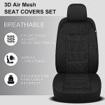 3D Air Mesh Washable Car Seat Covers Set