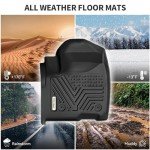 Custom Floor Mats for 2019-2025 Silverado/Sierra Crew Cab