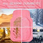 Car Pass Heavy Duty Pink Floor Mats Set