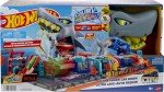 Hot Wheels City Ultra Shark Car Wash Track Set