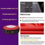 Rosefray Portable Tire Totes - Set of 4 Red