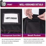 Rosefray Portable Tire Totes - Set of 4 Red