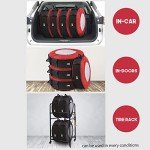 Rosefray Portable Tire Totes - Set of 4 Red